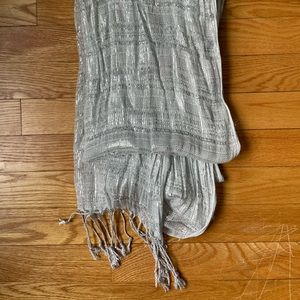 Beautiful silver Scarf Shawl